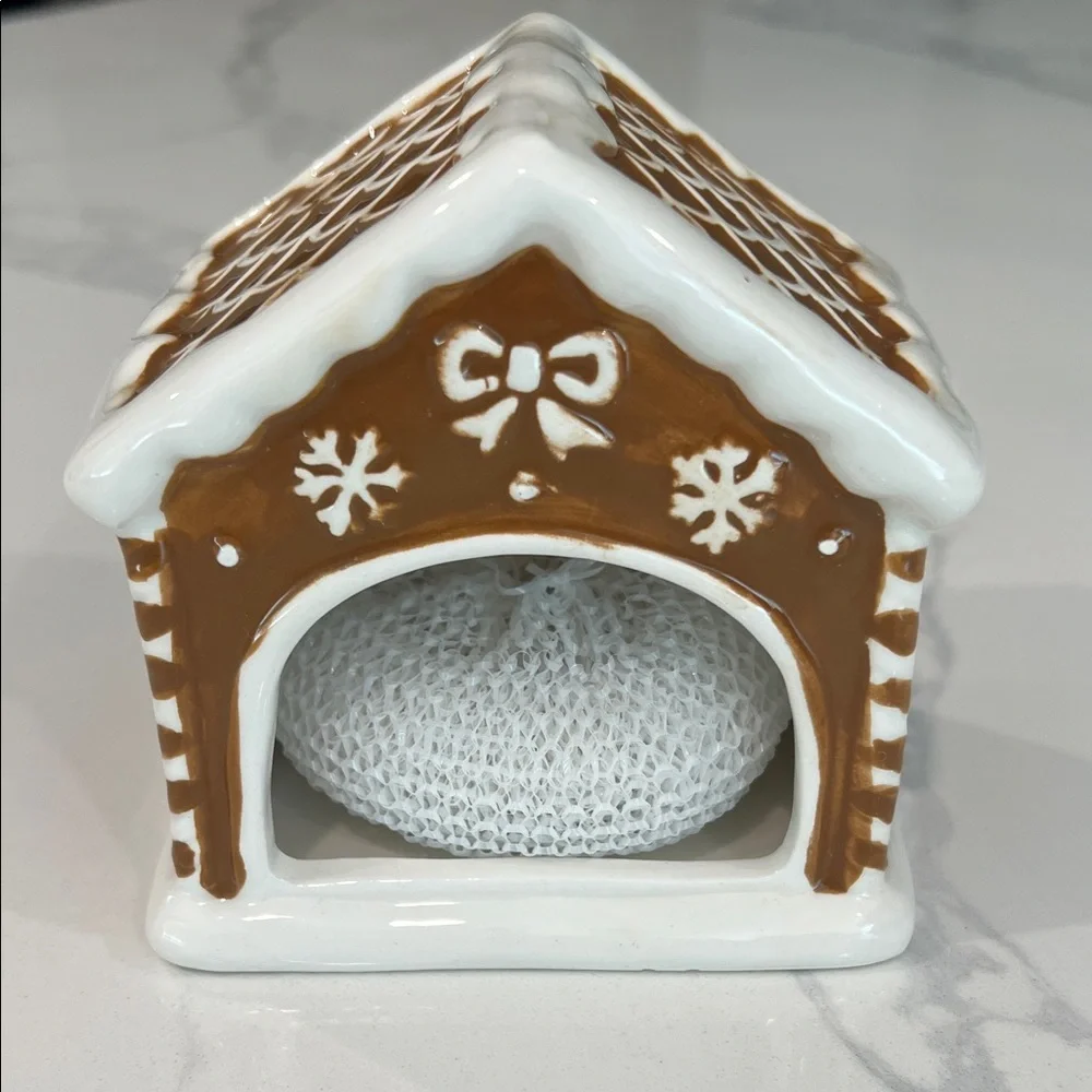 Cute.🫚House Sponge Holder